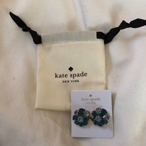 ‼️ Kate Spade shine on stud earrings in blue multi